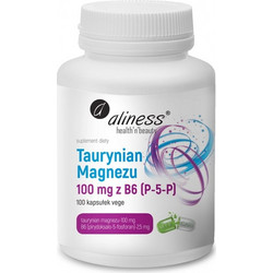 Aliness Magnesium Taurate 100mg 100 Κάψουλες