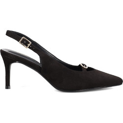 Migato Γόβες Suede Slingback με Τακούνι Στιλέτο Μαύρες 100049296-014