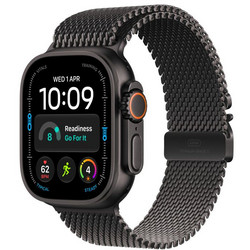 Apple Watch Ultra 4 Cellular 49mm Titanium Black Milanese Loop Black
