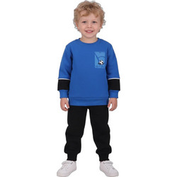 Joyce Παιδικό Σετ Φόρμας Royal Blue Μαύρο 2662121