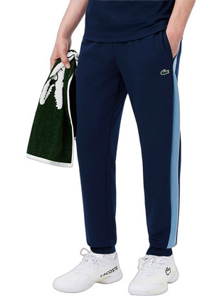 Lacoste Ανδρικό Παντελόνι Φόρμας με Λάστιχο Navy Μπλε 3XH6591-Z5M