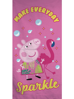 Peppa Pig Παιδική Πετσέτα Θαλάσσης Microfiber Ροζ 70x140cm 113501