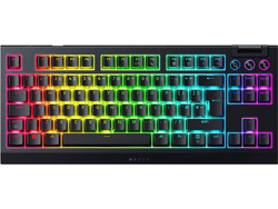 Razer Blackwidow V4 Hyperspeed Ασύρματο Μηχανικό Gaming Πληκτρολόγιο TenKeyLess με Razer Orange Gen 3 Διακόπτες RGB Black