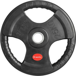 Insportline 31254 Δίσκος Ολυμπιακού Τύπου Rubber Cover 25kg Φ50mm