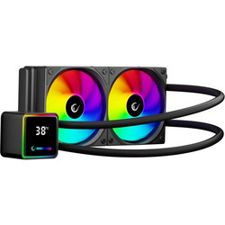 Rampage Infinite V240 Black Υδρόψυξη CPU 120mm ARGB για Socket AM3 / AM3+ / FM1 / FM2 / 2011 / 2066 / 2011-3 / AM4 / FM2+ / 1200 / 1700 / AM5 / 1851 / 115x