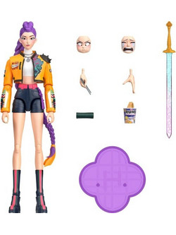 Mattel K-Pop Demon Hunters Huntr/X Rumi Φιγούρα Δράσης για 4+ Ετών 15cm