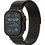 Decoded Milanaise Traction Λουράκι Μεταλλικό Black (Apple Watch 44 / 45 / 46 / 49mm)