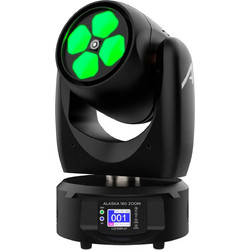 Audibax Alaska 160 Φωτορυθμικό Προβολέας Zoom LED DMX με Ρομποτική Κεφαλή RGBW