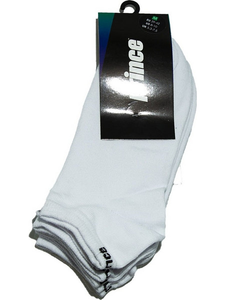 Prince Ανδρικές Κάλτσες Κοντές Λευκές 3Pack 6912001-02