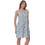 PNN Nightwear Luna Νυχτικό Εγκυμοσύνης & Θηλασμού Βαμβακερό Καλοκαιρινό Μπλε 0261-0508-2