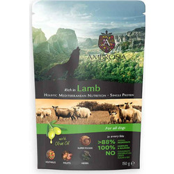 Ambrosia Mediterranean Adult Single Protein with Lamb 150gr