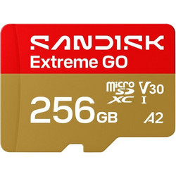 Sandisk Extreme GO microSDXC 256MB V30 UHS-I A2 240MB/s