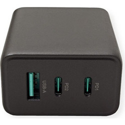 Value Φορτιστής χωρίς Καλώδιο με Θύρα USB-A & 2 Θύρες USB-C 65W Power Delivery