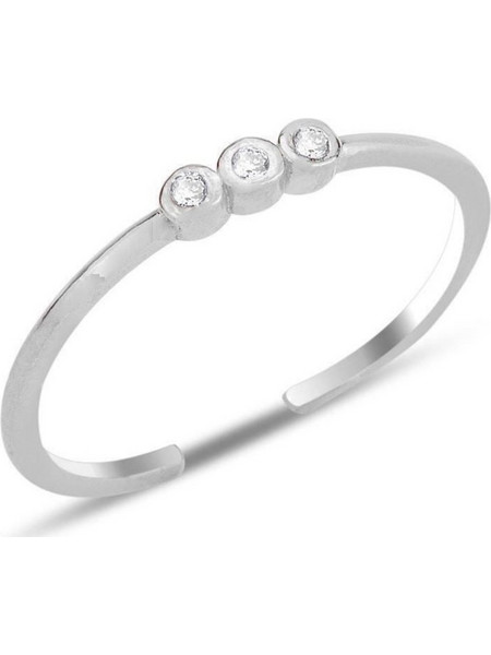 Heliophilia Silver Γυναικείο Δαχτυλίδι Σειρέ Μισόβερο από Ασήμι 132SDE5451