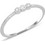 Heliophilia Silver Γυναικείο Δαχτυλίδι Σειρέ Μισόβερο από Ασήμι 132SDE5451