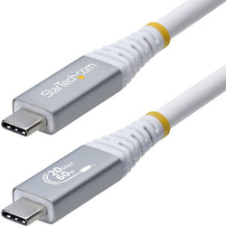 StarTech CC3M20GUSB4CXW USB-C to USB-C 3m White
