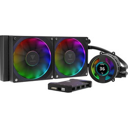 GAMDIAS Chione P3-240U Υδρόψυξη CPU 120mm ARGB για Socket AM2 / AM2+ / AM3 / AM3+ / FM1 / FM2 / 2011 / 2066 / 2011-3 / AM4 / FM2+ / TR4 / 1200 / 1700 / AM5 / 1851 / 115x
