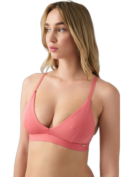 Minerva Hutu Bikini Top Τριγωνάκι Κοραλί 90-9279