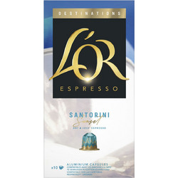 L'Or Κάψουλες Espresso Santorini Συμβατές με Μηχανή Nespresso 10τμχ