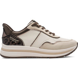 Tamaris Γυναικεία Sneakers Flatforms Εκρού Μπεζ 1-23766-46-430