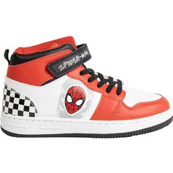 Cerda Spider-Man Παιδικά Sneakers Μποτάκια Κόκκινα Μαύρα 2300006556