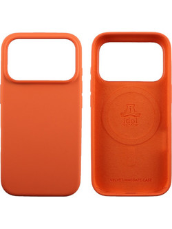 Idol 1991 Velvet MagSafe TPU Orange (iPhone 17 Pro)