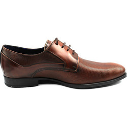 Damiani Ανδρικά Σκαρπίνια Derby Δερμάτινα Καφέ 1195