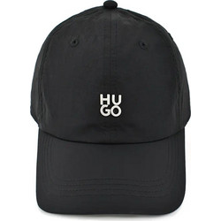 Hugo Ανδρικό Καπέλο Jockey Υφασμάτινο Μαύρο 50555760-001