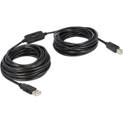 DeLOCK 82915 Καλώδιο USB-A Male 2.0 to USB-B Male 11m Black