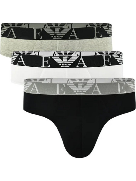 Emporio Armani Ανδρικά Σλιπ Βαμβακερά 3Pack EM000258AF20668-MC197