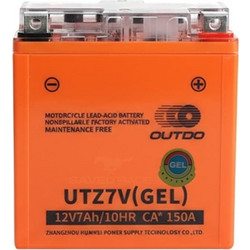 Outdo Μπαταρία Μοτοσυκλέτας UTZ7V 7Ah
