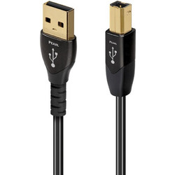 AudioQuest Pearl Καλώδιο USB-A Male 2.0 to USB-B Male 1.5m Black