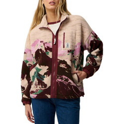 Rip Curl Γυναικεία Ζακέτα Fleece Μακριά με Φερμουάρ Μπεζ 0DDWFL-2924