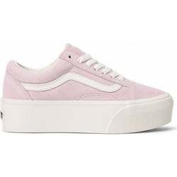 Vans Old Skool Γυναικεία Sneakers Flatforms Ροζ VN0009PZGSF
