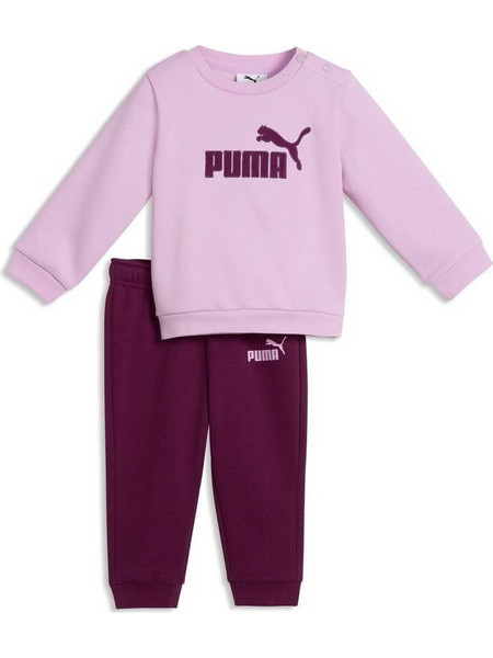 Puma Βρεφικό Σετ Φόρμας για Κορίτσι Χειμωνιάτικο Λιλά Μωβ 638104-47