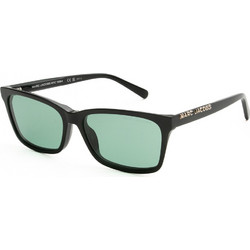 Marc Jacobs MARC933/S 7ZJQT Ανδρικά Γυαλιά Ηλίου Τετράγωνα Κοκάλινα Μαύρα με Πράσινο Φακό