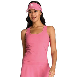 Wilson Training Tank Γυναικείο Αθλητικό T-Shirt Φούξια WE00329P051-001