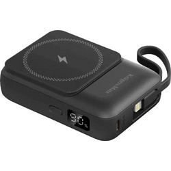 Kruger & Matz KM0913 Wireless Magsafe Power Bank 10000mAh 15W με Θύρα USB-C Black