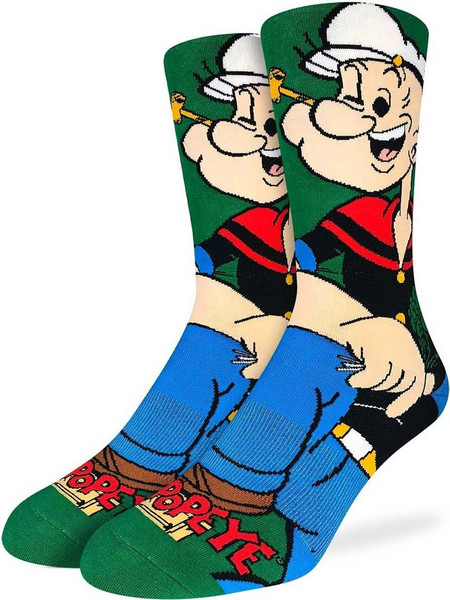 Good Luck Sock Popeye Kneeling Ανδρικές Κάλτσες Ψηλές με Σχέδια Πολύχρωμες GLS-4337
