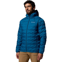 Columbia Ανδρικό Μπουφάν Χειμωνιάτικο Puffer Πετρόλ 2086222-442