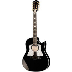 Taylor Guitars 657ce Bajo Quinto Black