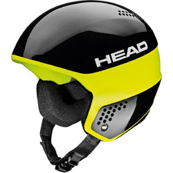 Head Stivot Race Carbon Κράνος Σκι & Snowboard Μαύρο Κίτρινο