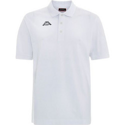 Kappa Ανδρική Αθλητική Μπλούζα Polo Λευκή 302S1U0-969