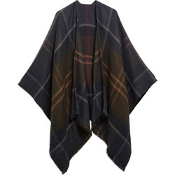 Barbour Γυναικεία Ζακέτα Πόντσο Μακριά Navy Μπλε LSC0502-BRTN43