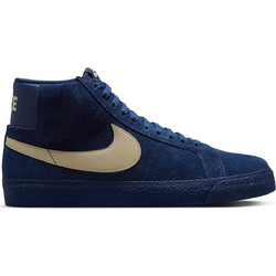 Nike Blazer Ανδρικά Sneakers Μποτάκια Navy Μπλε IO0667-400