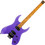 Spira Guitars S-400 Headless Ηλεκτρική Κιθάρα Double Cut με Μαγνήτες HH & Ταστιέρα Maple Satin Purple