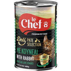Le Chef Deli Pate Selection with Rabbit 400gr