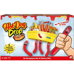 AS Company Hot Dog Drop Επιτραπέζιο Παιχνίδι για Παιδιά 5+ Ετών για 1+ Παίκτες