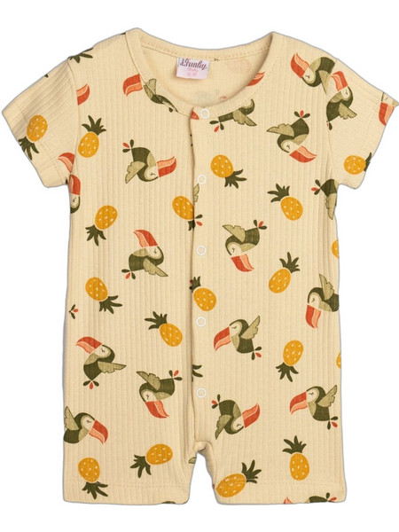 Funky Toucan Φορμάκι Κοντομάνικo για Κορίτσι Μπεζ 125-060126-1