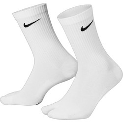 Nike Everyday Plus Ανδρικές Κάλτσες Ψηλές Λευκές DX1158-100